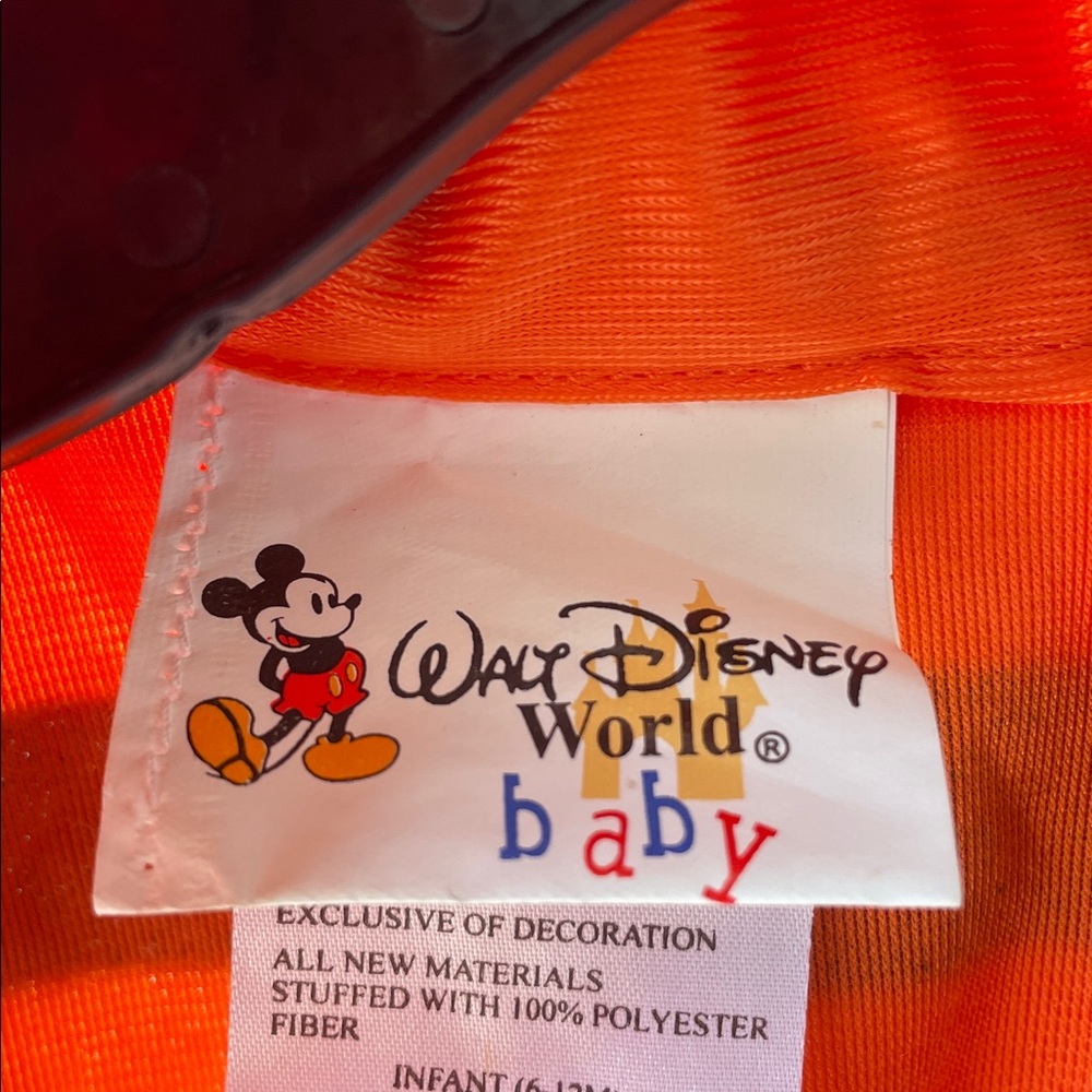 ‘Disney World Baby’ Vintage Plush Tigger Costume 6–12 Months (#1) - Picture 8 of 12